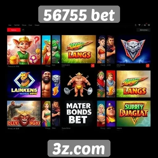 Análise da variedade de jogos disponíveis no 56755 bet