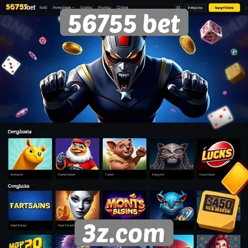 Opções de jogos disponíveis no 56755 bet
