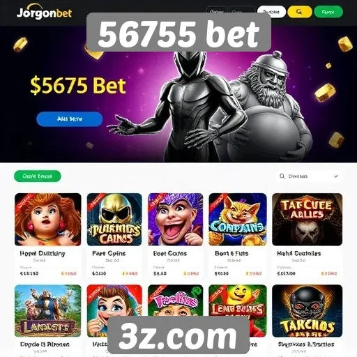 Análise das opções de jogos no site 56755 bet