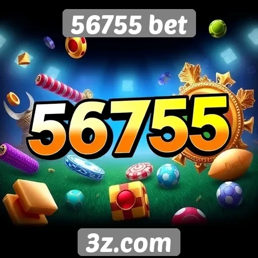 Variedade de jogos disponíveis no 56755 bet